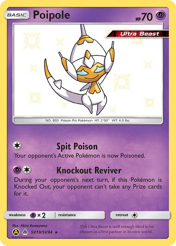 Poipole (SV19/SV94) [Sun & Moon: Hidden Fates - Shiny Vault] - The Mythic Store | 24h Order Processing