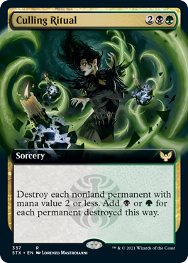 Culling Ritual (Extended Art) [Strixhaven: School of Mages] - The Mythic Store | 24h Order Processing