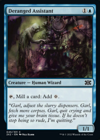 Deranged Assistant [Double Masters 2022] - The Mythic Store | 24h Order Processing