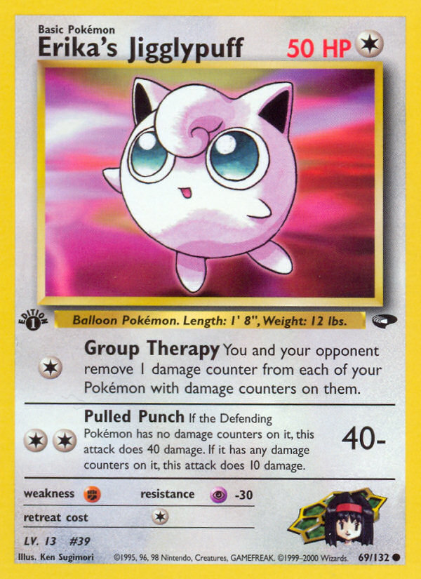 Erika's Jigglypuff (69/132) [Gym Challenge 1st Edition] - The Mythic Store | 24h Order Processing