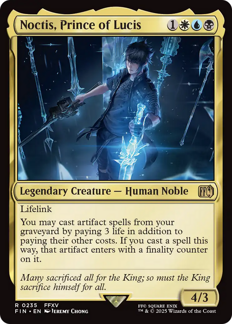 Noctis, Prince of Lucis [FINAL FANTASY] - The Mythic Store | 24h Order Processing