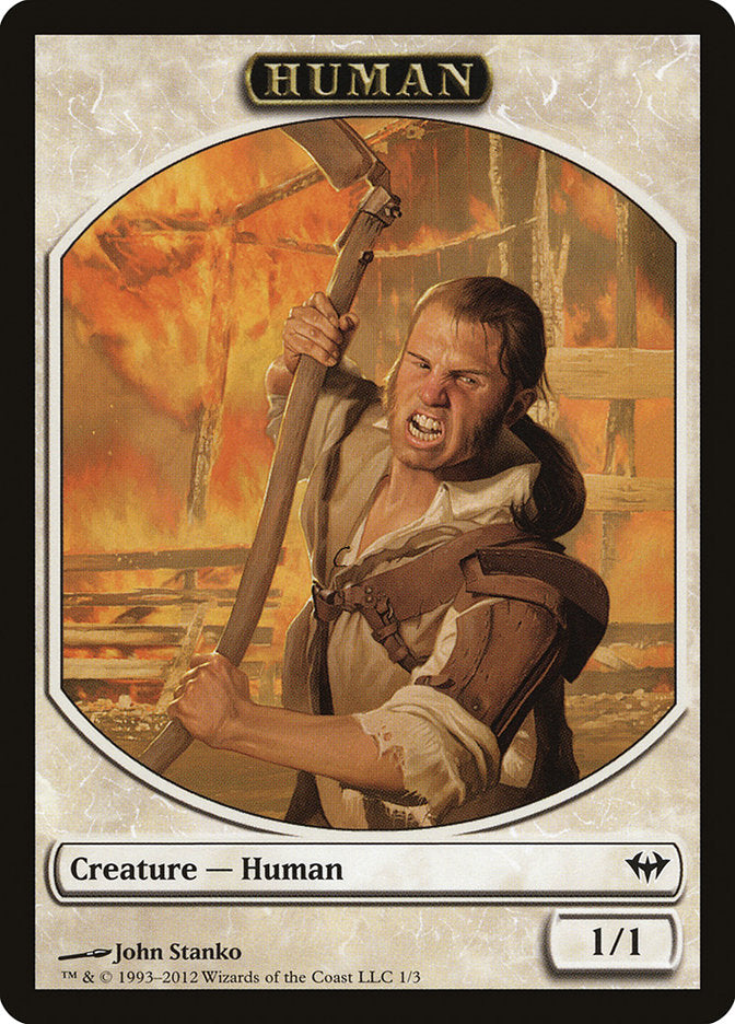 Human Token [Dark Ascension Tokens] - The Mythic Store | 24h Order Processing
