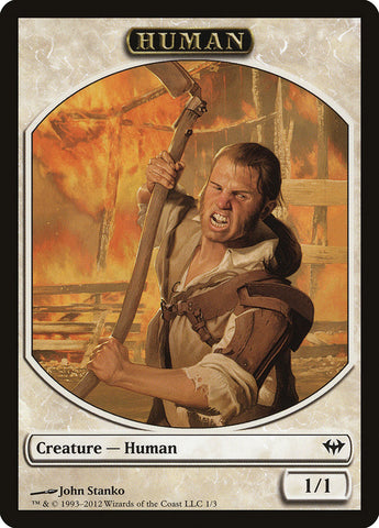 Human Token [Dark Ascension Tokens] - The Mythic Store | 24h Order Processing