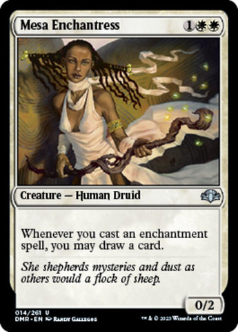 Mesa Enchantress [Dominaria Remastered] - The Mythic Store | 24h Order Processing