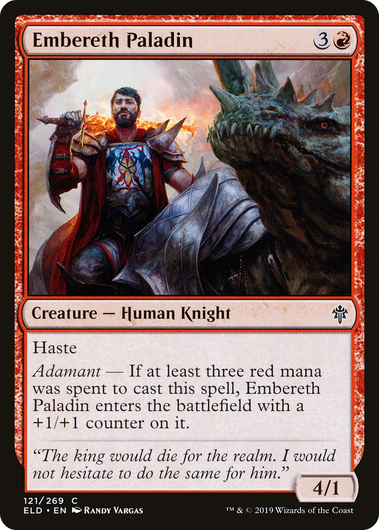 Embereth Paladin [Throne of Eldraine] - The Mythic Store | 24h Order Processing