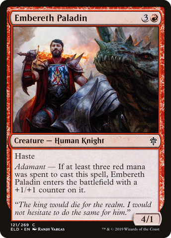 Embereth Paladin [Throne of Eldraine] - The Mythic Store | 24h Order Processing