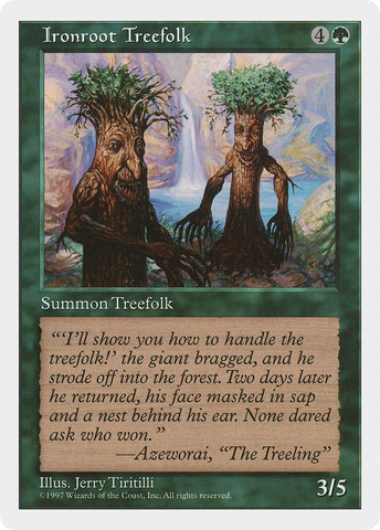 Ironroot Treefolk [Fifth Edition] - The Mythic Store | 24h Order Processing