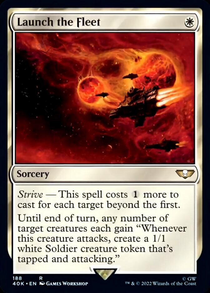 Launch the Fleet (Surge Foil) [Warhammer 40,000] - The Mythic Store | 24h Order Processing