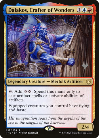 Dalakos, Crafter of Wonders (Promo Pack) [Theros Beyond Death Promos] - The Mythic Store | 24h Order Processing