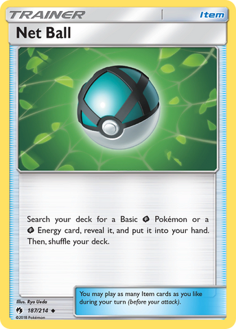 Net Ball (187/214) [Sun & Moon: Lost Thunder] - The Mythic Store | 24h Order Processing