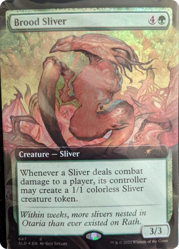 Brood Sliver (Extended Art) [Secret Lair Drop Promos] - The Mythic Store | 24h Order Processing