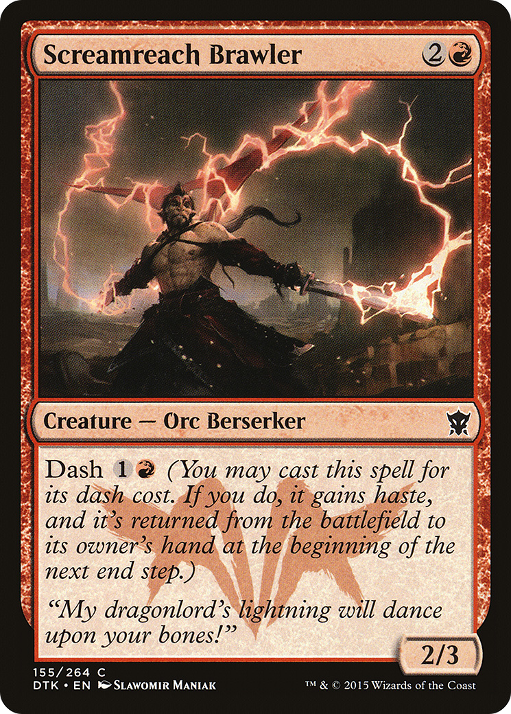 Screamreach Brawler [Dragons of Tarkir] - The Mythic Store | 24h Order Processing