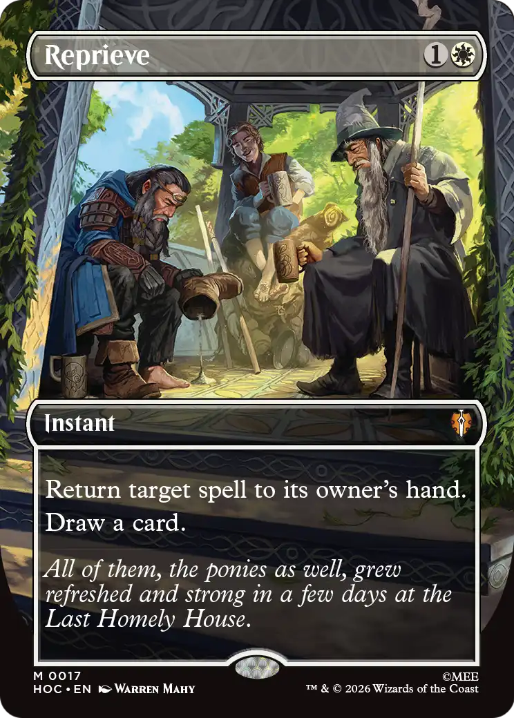 Reprieve (Borderless) [The Hobbit: Eternal-Legal] - The Mythic Store | 24h Order Processing