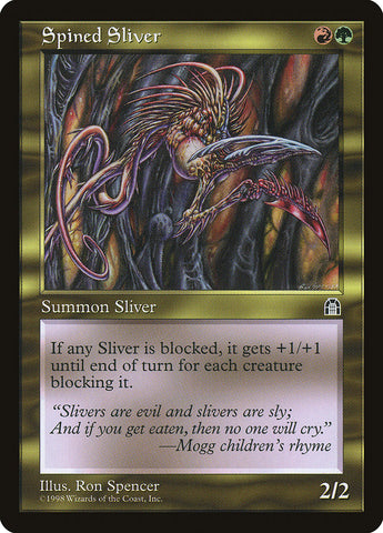 Spined Sliver [Stronghold] - The Mythic Store | 24h Order Processing