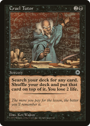 Cruel Tutor [Portal] - The Mythic Store | 24h Order Processing