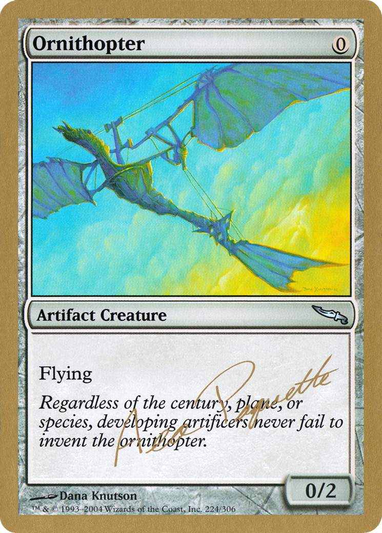 Ornithopter (Aeo Paquette) [World Championship Decks 2004] - The Mythic Store | 24h Order Processing