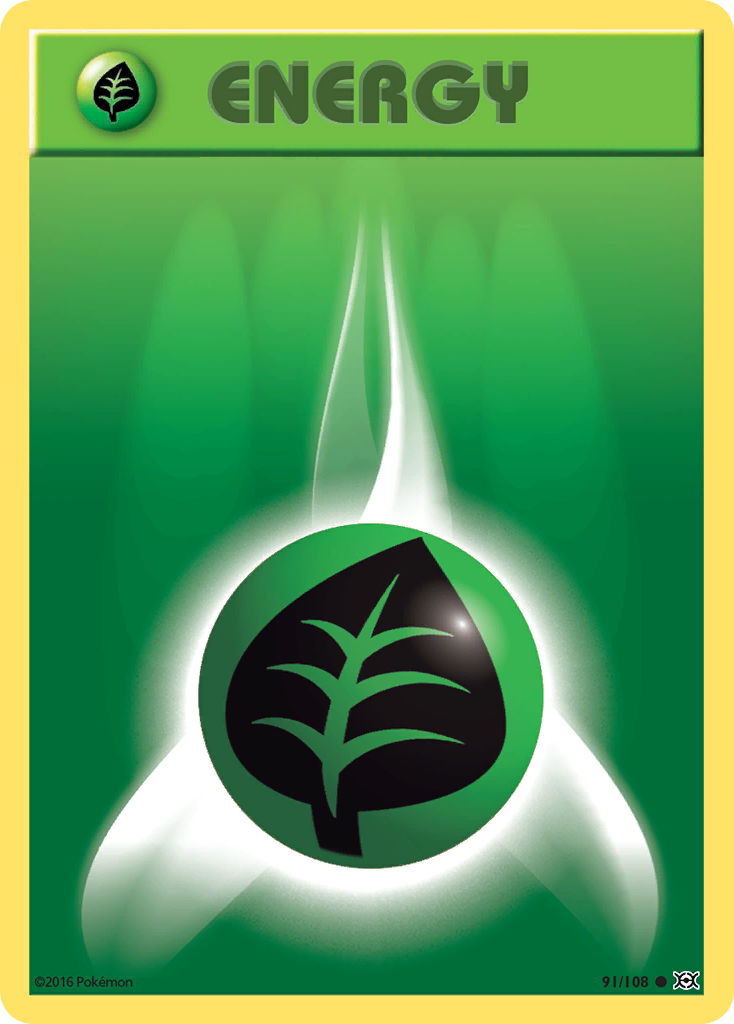 Grass Energy (91/108) [XY: Evolutions] - The Mythic Store | 24h Order Processing
