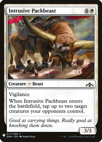 Intrusive Packbeast [Mystery Booster] - The Mythic Store | 24h Order Processing