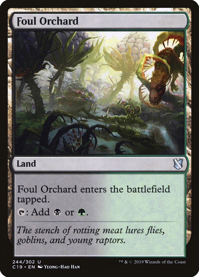 Foul Orchard [Commander 2019] - The Mythic Store | 24h Order Processing