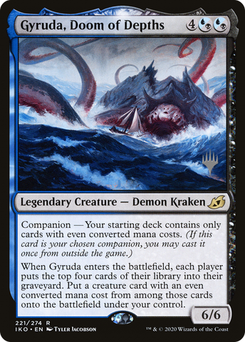 Gyruda, Doom of Depths (Promo Pack) [Ikoria: Lair of Behemoths Promos] - The Mythic Store | 24h Order Processing
