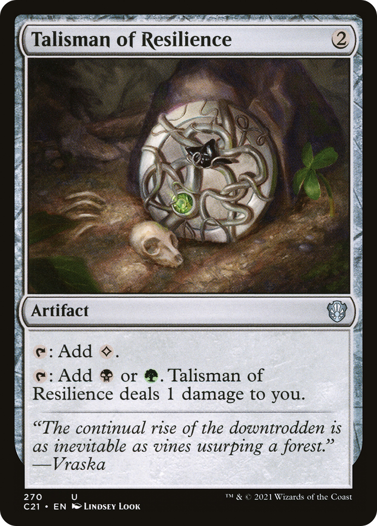 Talisman of Resilience [Commander 2021] - The Mythic Store | 24h Order Processing