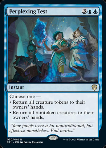 Perplexing Test [Commander 2021] - The Mythic Store | 24h Order Processing
