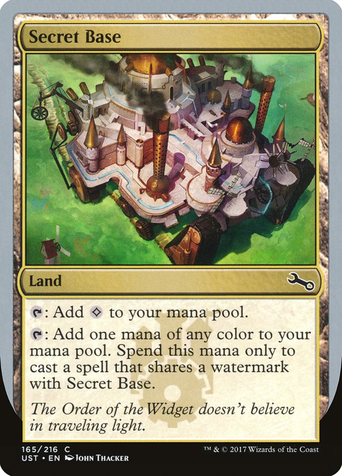 Secret Base (John Thacker) [Unstable] - The Mythic Store | 24h Order Processing