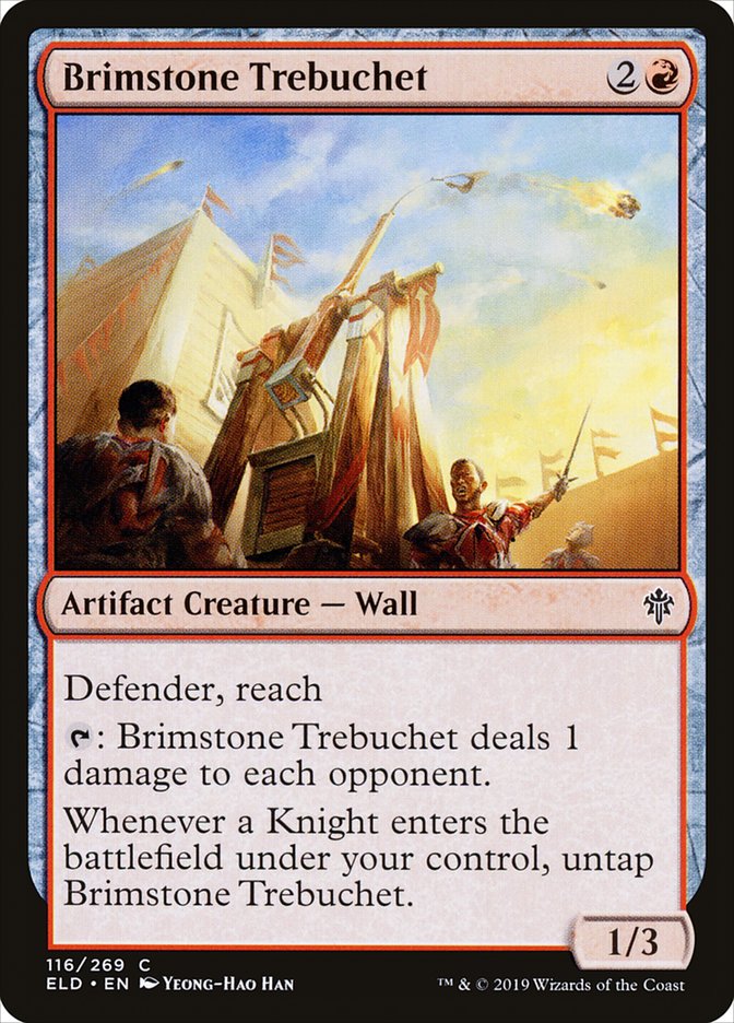 Brimstone Trebuchet [Throne of Eldraine] - The Mythic Store | 24h Order Processing