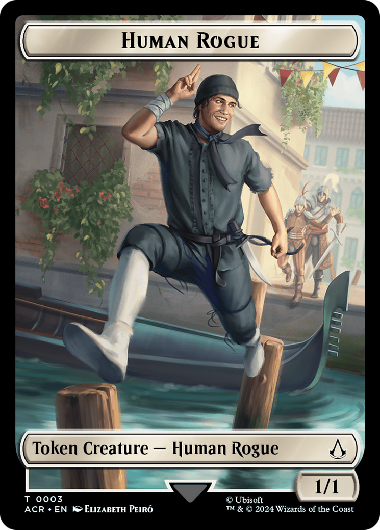 Human Rogue Token [Assassin's Creed Tokens] - The Mythic Store | 24h Order Processing