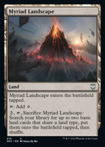 Myriad Landscape [Streets of New Capenna Commander] - The Mythic Store | 24h Order Processing