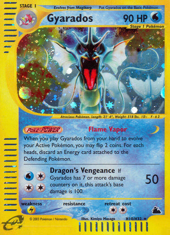 Gyarados (H10/H32) [Skyridge] - The Mythic Store | 24h Order Processing