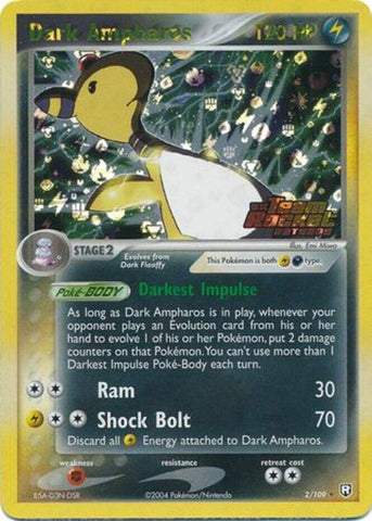Dark Ampharos (2/109) (Stamped) [EX: Team Rocket Returns] - The Mythic Store | 24h Order Processing