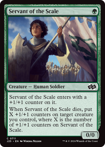 Servant of the Scale [Foundations Jumpstart] - The Mythic Store | 24h Order Processing