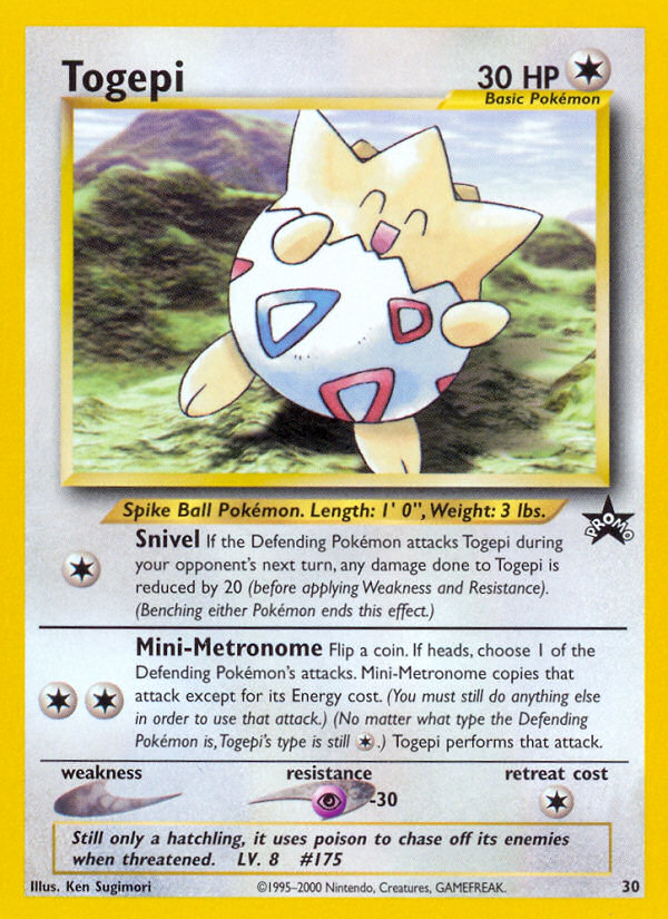 Togepi (30) [Wizards of the Coast: Black Star Promos] - The Mythic Store | 24h Order Processing