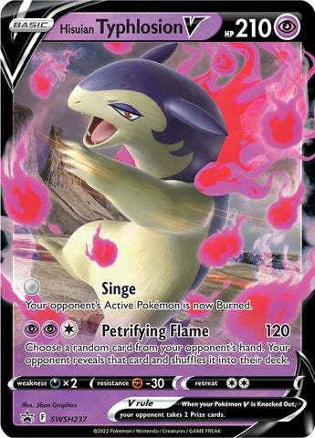 Hisuian Typhlosion V (SWSH237) [Sword & Shield: Black Star Promos] - The Mythic Store | 24h Order Processing