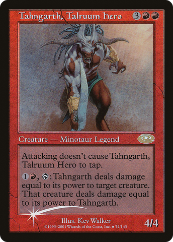 Tahngarth, Talruum Hero (Kev Walker) [Planeshift] - The Mythic Store | 24h Order Processing