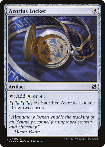Azorius Locket [Commander 2019] - The Mythic Store | 24h Order Processing