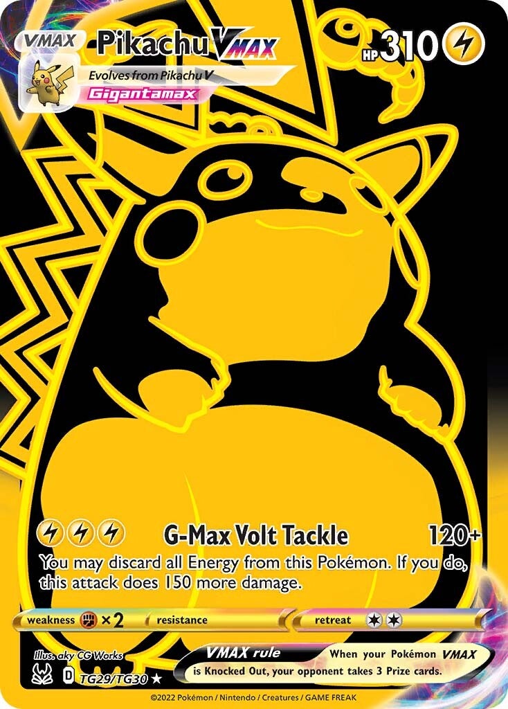 Pikachu VMAX (TG29/TG30) [Sword & Shield: Lost Origin] - The Mythic Store | 24h Order Processing