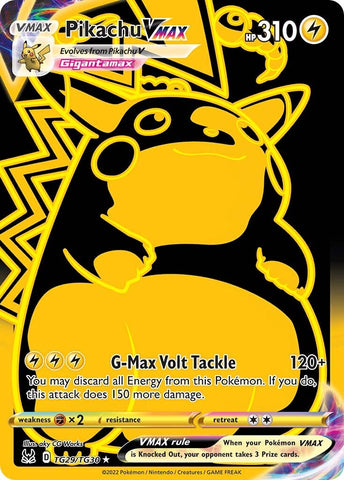 Pikachu VMAX (TG29/TG30) [Sword & Shield: Lost Origin] - The Mythic Store | 24h Order Processing