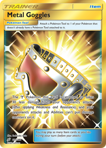 Metal Goggles (195/181) [Sun & Moon: Team Up] - The Mythic Store | 24h Order Processing