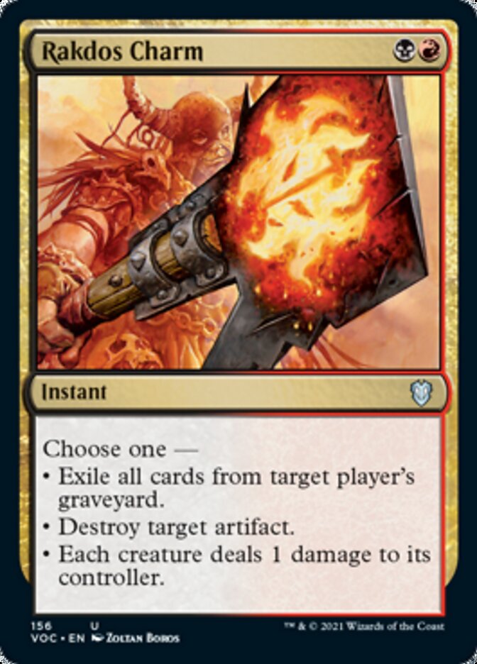 Rakdos Charm [Innistrad: Crimson Vow Commander] - The Mythic Store | 24h Order Processing