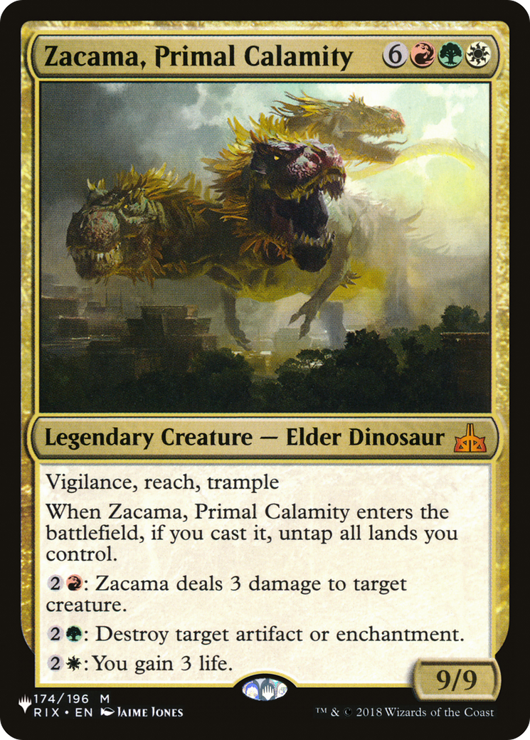 Zacama, Primal Calamity [The List] - The Mythic Store | 24h Order Processing