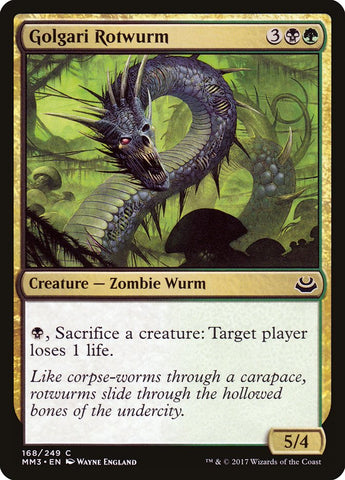 Golgari Rotwurm [Modern Masters 2017] - The Mythic Store | 24h Order Processing