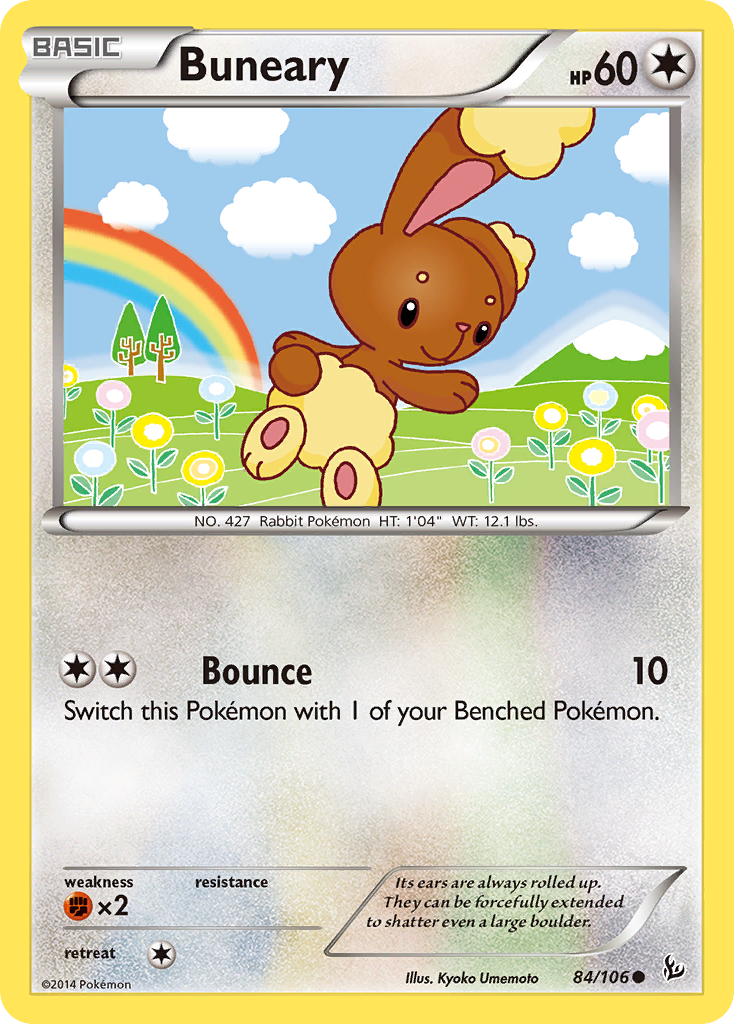 Buneary (84/106) [XY: Flashfire] - The Mythic Store | 24h Order Processing