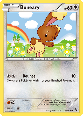 Buneary (84/106) [XY: Flashfire] - The Mythic Store | 24h Order Processing