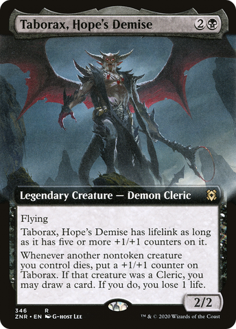 Taborax, Hope's Demise (Extended Art) [Zendikar Rising] - The Mythic Store | 24h Order Processing
