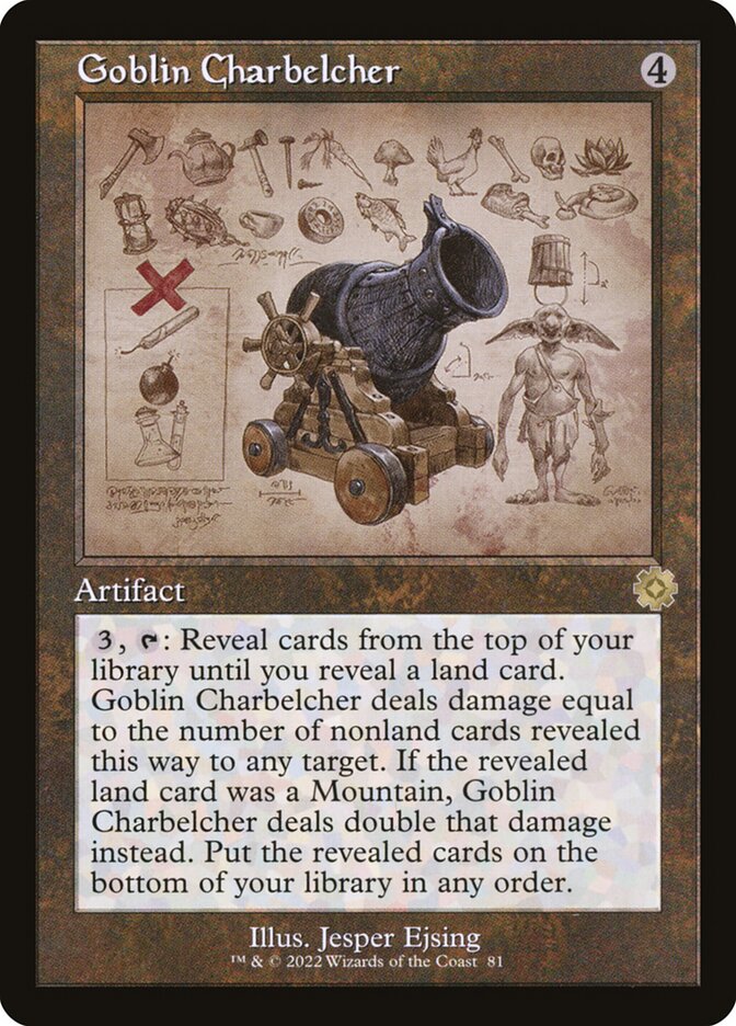 Goblin Charbelcher (Retro Schematic) [The Brothers' War Retro Artifacts] - The Mythic Store | 24h Order Processing