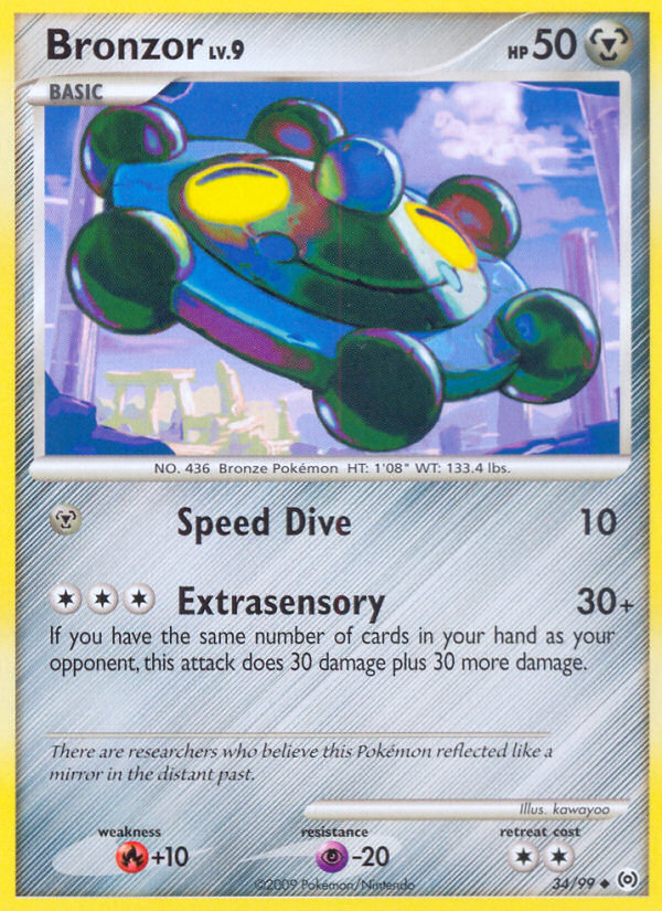 Bronzor (34/99) [Platinum: Arceus] - The Mythic Store | 24h Order Processing