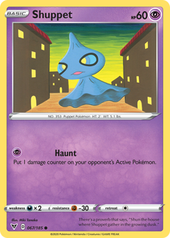 Shuppet (067/185) [Sword & Shield: Vivid Voltage] - The Mythic Store | 24h Order Processing
