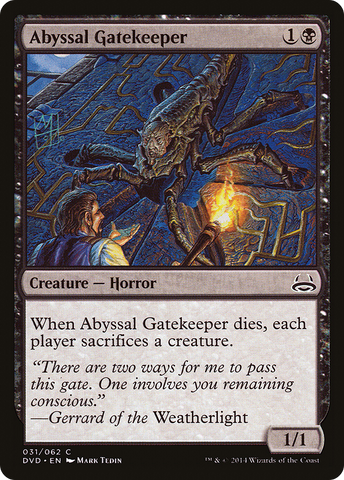 Abyssal Gatekeeper (Divine vs. Demonic) [Duel Decks Anthology] - The Mythic Store | 24h Order Processing